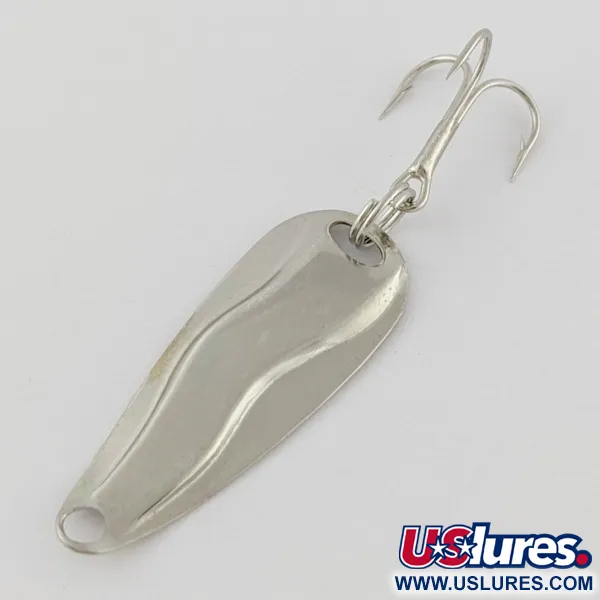 Luhr Jensen Hot Shot W, Nichel, 1,3g, Cucchiaino Ondulato #24333