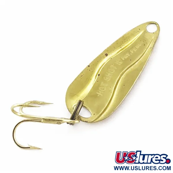 Luhr Jensen Hot Shot W, 1,3g Oro, Cucchiaino Ondulante #24334