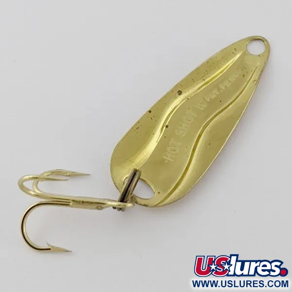 Luhr Jensen Hot Shot W, 1,3g Oro, Cucchiaino Ondulante #24334