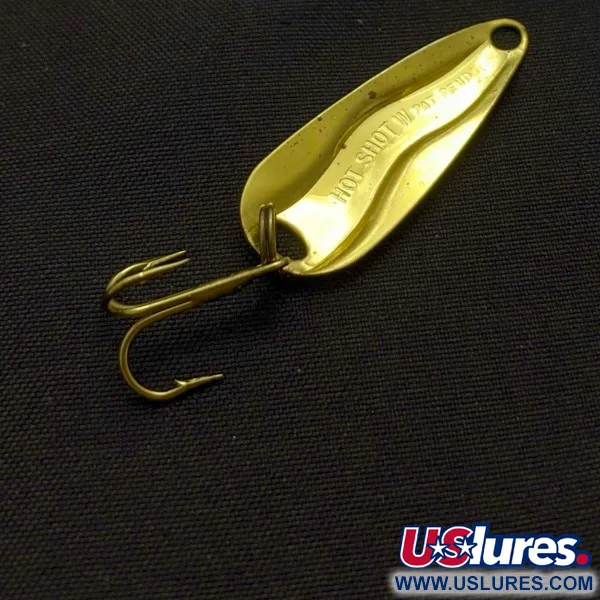 Luhr Jensen Hot Shot W, 1,3g Oro, Cucchiaino Ondulante #24334