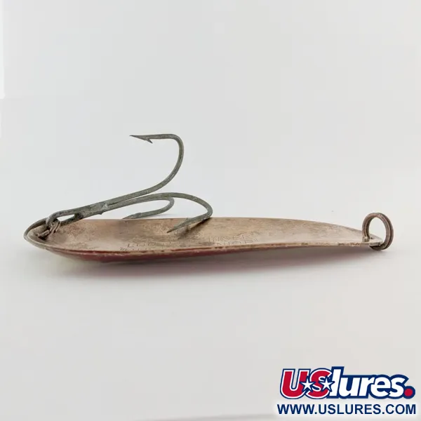 Eppinger Dardevle Huskie Junior Detroit (1950s), 58g nichel/rosso, Ondulante #24338