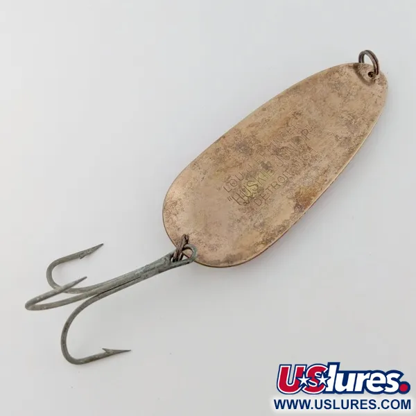 Eppinger Dardevle Huskie Junior Detroit (1950s), 58g nichel/rosso, Ondulante #24338