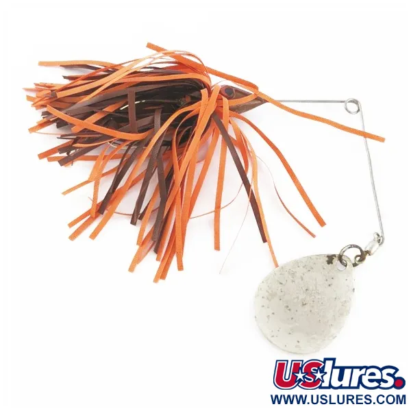 Bomber Bushwacker, 12g nichel/arancione, Spinnerbait #24340