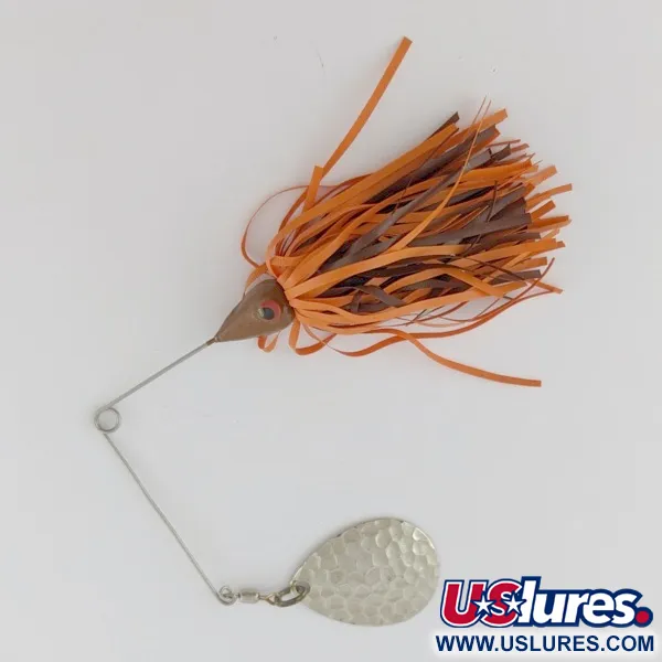 Bomber Bushwacker, 12g nichel/arancione, Spinnerbait #24340
