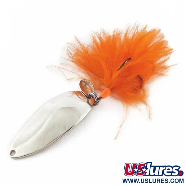 Seneca Little Cleo (Hula Girl), 14g, Nickel/Blu, Cucchiaino Ondulante #24349