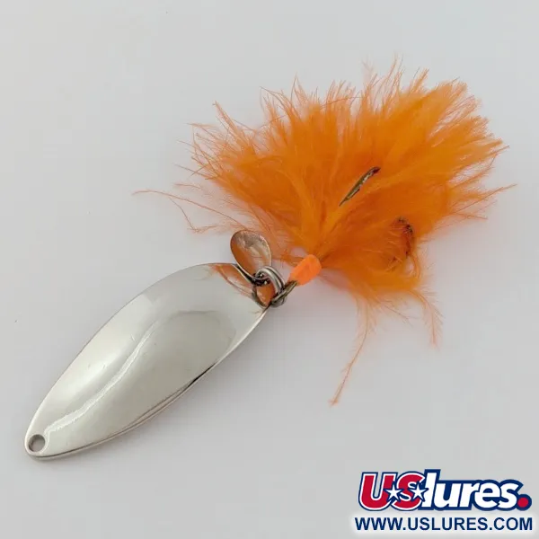 Seneca Little Cleo (Hula Girl), 14g, Nickel/Blu, Cucchiaino Ondulante #24349