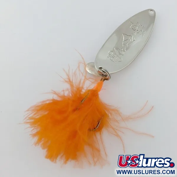 Seneca Little Cleo (Hula Girl), 14g, Nickel/Blu, Cucchiaino Ondulante #24349