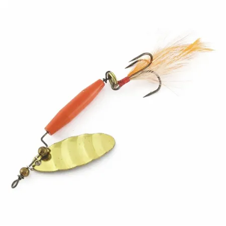 Worth #301, rosso/nero/oro, 9g, Cucchiaino rotante #24357