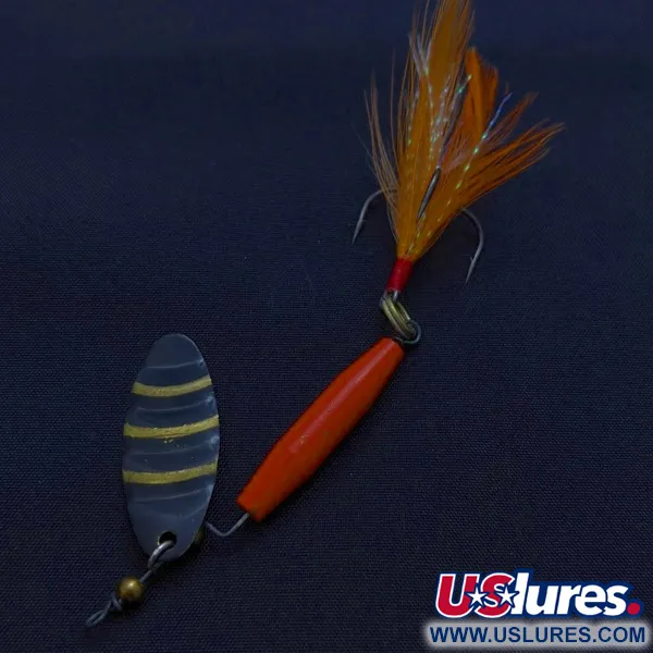 Worth #301, rosso/nero/oro, 9g, Cucchiaino rotante #24357