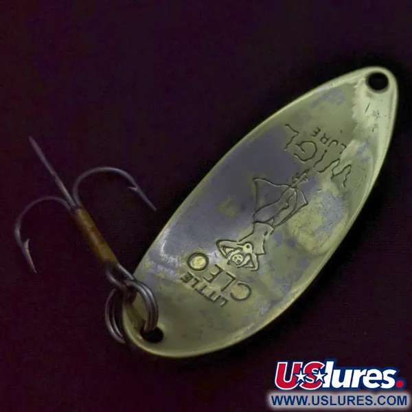 Seneca Little Cleo (Hula Girl), 14g Nickel/Oro, Ondulante #24364