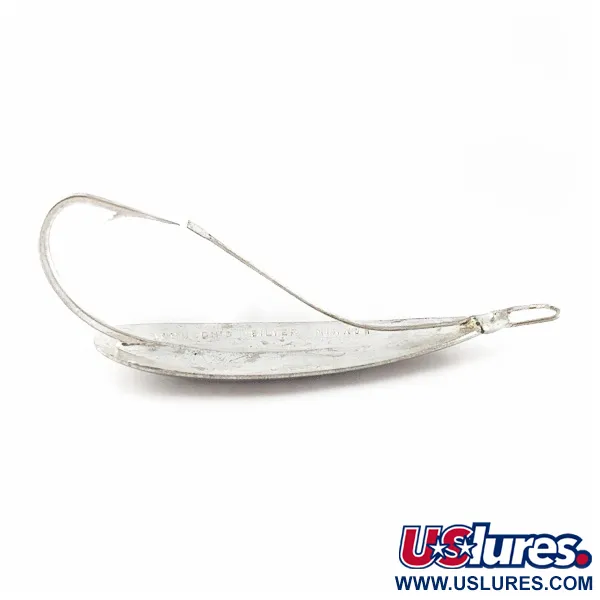 Johnson Silver Minnow Weedless, Argento, 21g, Cucchiaino Ondulante #24375