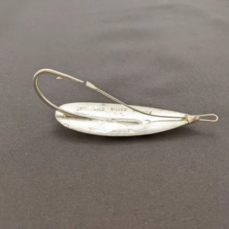 Johnson Silver Minnow Weedless, Argento, 21g, Cucchiaino Ondulante #24375