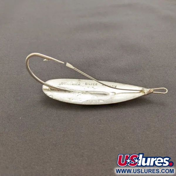 Johnson Silver Minnow Weedless, Argento, 21g, Cucchiaino Ondulante #24375