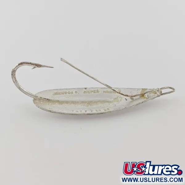 Johnson Silver Minnow Weedless, 9g, Argento, Cucchiaino Antialga #24376