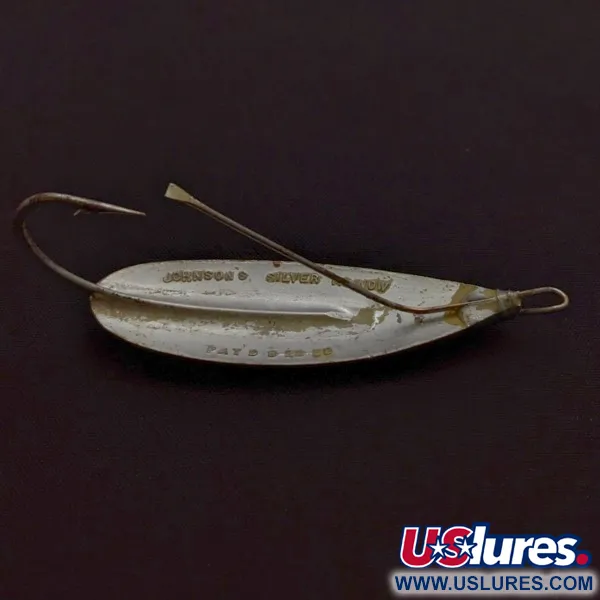 Johnson Silver Minnow Weedless, 9g, Argento, Cucchiaino Antialga #24376