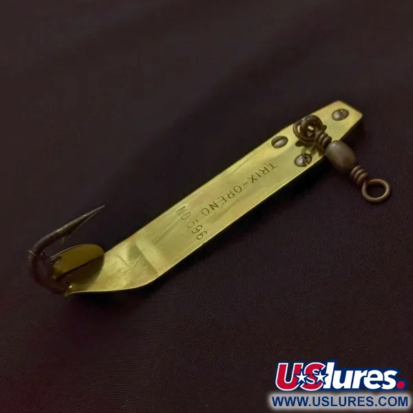 South Bend Trix-Oreno 596, 21g, Oro, Esca Vintage #24395