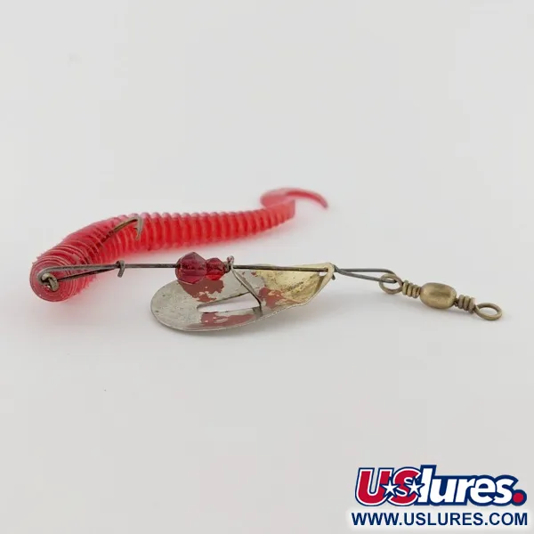 Pflueger June Bug №6, 7g nichel/rosso, esca spinning #24396