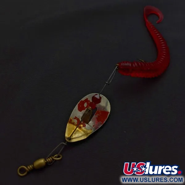 Pflueger June Bug №6, 7g nichel/rosso, esca spinning #24396