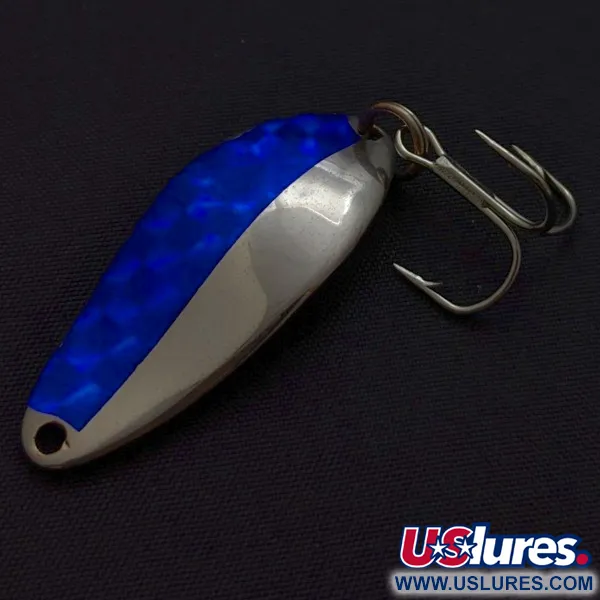 Seneca Little Cleo, 1/4oz, Nichel/Blu, Ondulante #24402