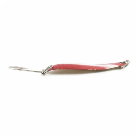 Luhr Jensen Needlefish 2, 3g, Bianco/Rosso/Ottone, Ondulante da Traina #24417