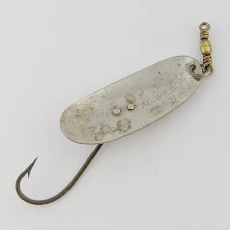 Al Wilson Wilson's Fluted Wobbler, Nichel, 4g, Ondulante #24423