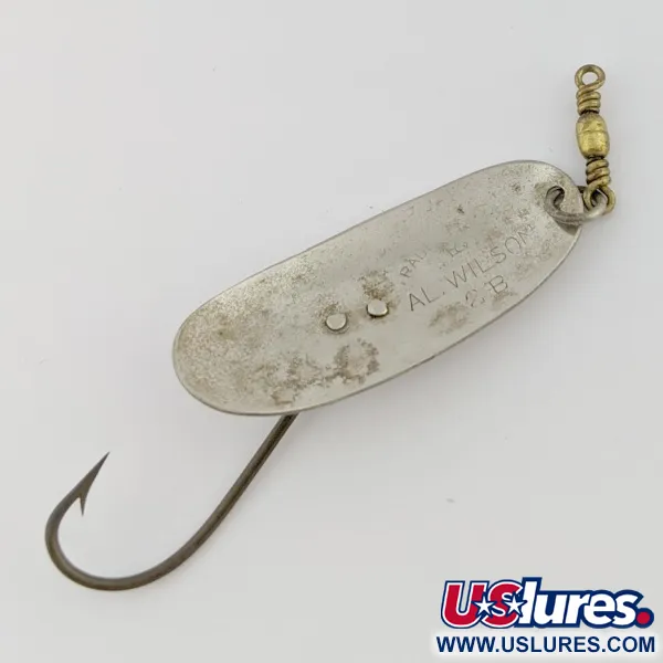 Al Wilson Wilson's Fluted Wobbler, Nichel, 4g, Ondulante #24423