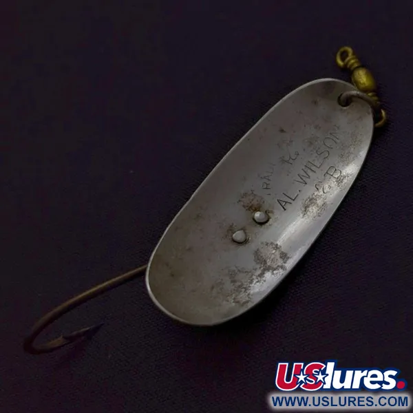 Al Wilson Wilson's Fluted Wobbler, Nichel, 4g, Ondulante #24423