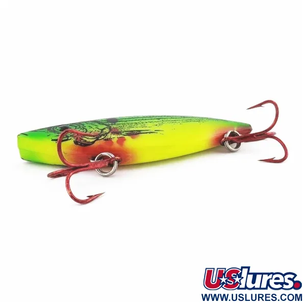 Bill Lewis Rat-L-Trap, 21g, 373 chartreuse bleeding, Lipless Crankbait #24433