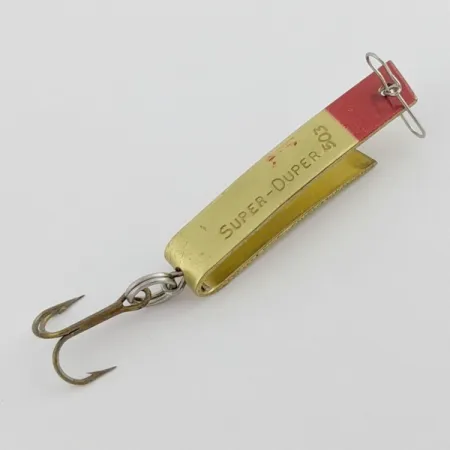 Luhr Jensen Super-Duper 503 Ondulante, Gold Red, Forma U, #24435