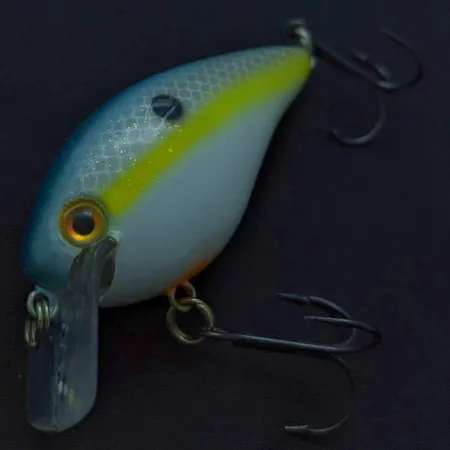 Strike King KVD 1.5 Silent Crankbait, Sexy Shad, 10.6 g, Silenzioso, #24437
