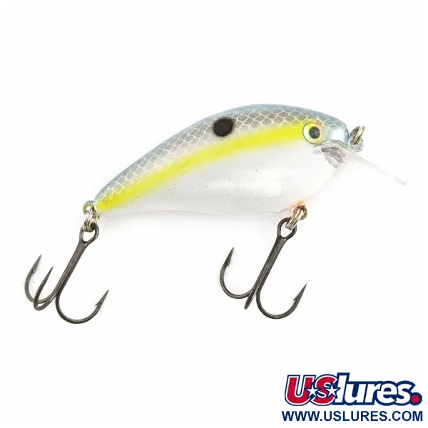 Strike King KVD 1.5 Silent Crankbait, Sexy Shad, 10.6 g, Silenzioso, #24437