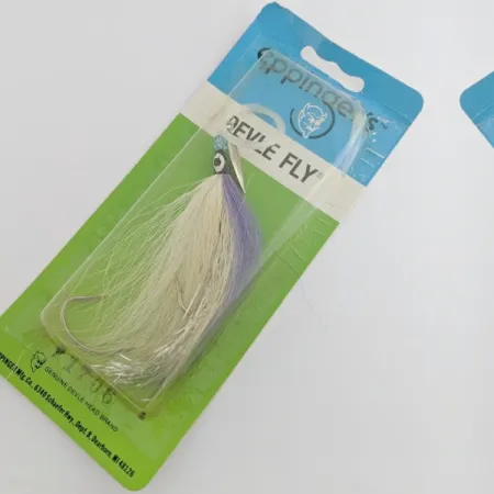 Eppinger Devle Fly Esca Traina, Nichel Bianco Viola, #24438