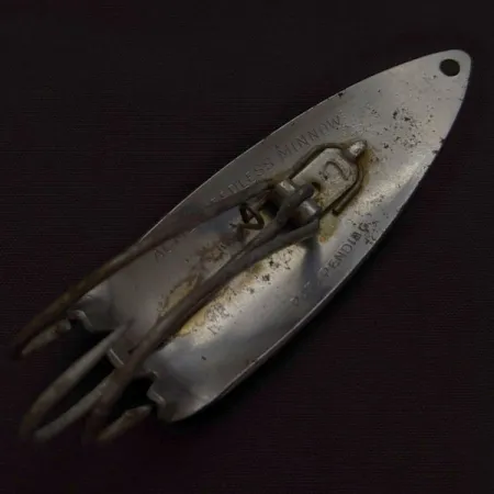 Acme Weedless Minnow Ondulante, Cromo, 24g, Antialga, #24439