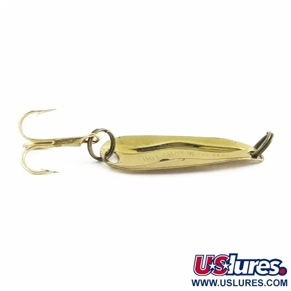 Ondulante Luhr Jensen Hot Shot W, Oro, 1.3 g, Ultralight, #24440