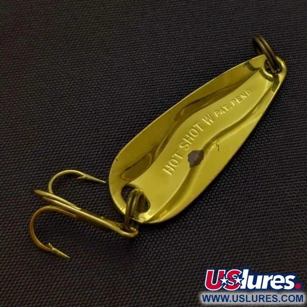 Ondulante Luhr Jensen Hot Shot W, Oro, 1.3 g, Ultralight, #24440