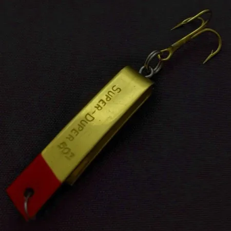 Luhr Jensen Super-Duper 503 Esca, Gold/Red, 4.3g, Forma-U, #24454