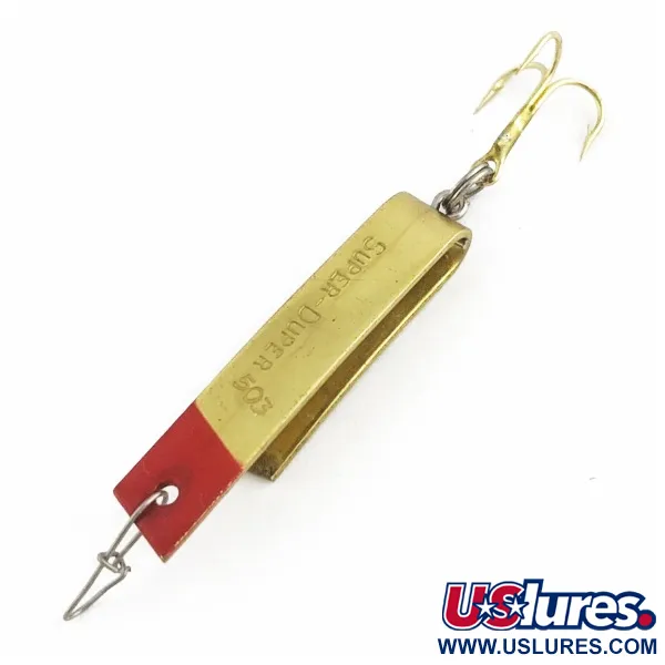 Luhr Jensen Super-Duper 503 Esca, Gold/Red, 4.3g, Forma-U, #24454