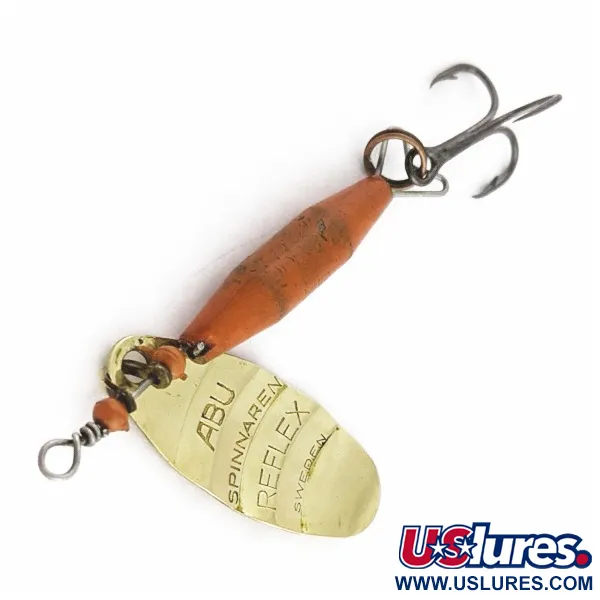 Abu Garcia Spinnaren Reflex Cucchiaino, Ottone/Rosso, 7g, #24456