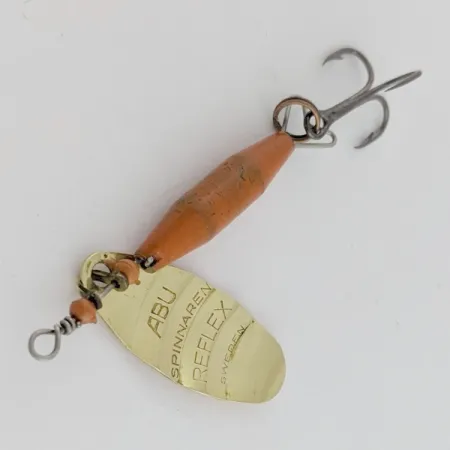 Abu Garcia Spinnaren Reflex Cucchiaino, Ottone/Rosso, 7g, #24456