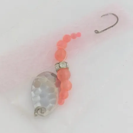 Mack's Lure Wedding Ring rotante, nichel/rosa, 2 g, #24487