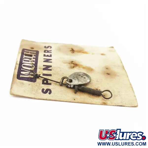 Worth Spinner #0 Cucchiaino, Nichel, 0,5 g, Pala stampata, #24488