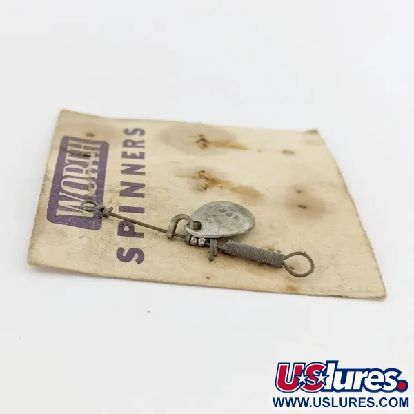 Worth Spinner #0 Cucchiaino, Nichel, 0,5 g, Pala stampata, #24488