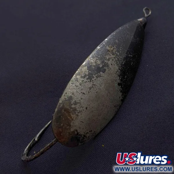 Johnson Silver Minnow Weedless, Nero, 21g, Antialga, #24489