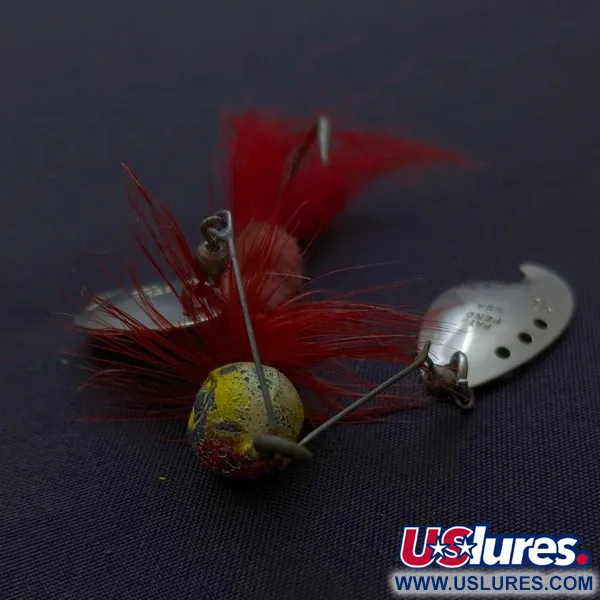 Jamison Shannon Twin Spinner, Nichel/Rosso, 10 g, #24491