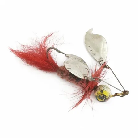Jamison Shannon Twin Spinner, Nichel/Rosso, 10 g, #24491