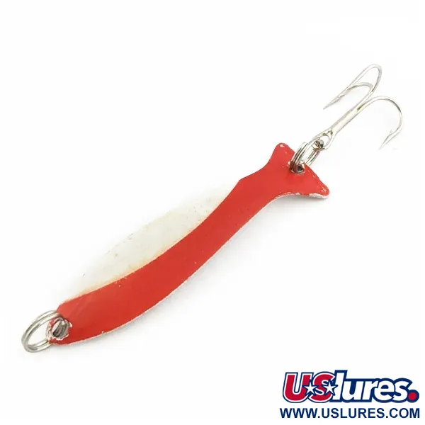 Worth Fly Rod Demon Esca Traina, rosso/bianco/nichel, 1.5g, #24497