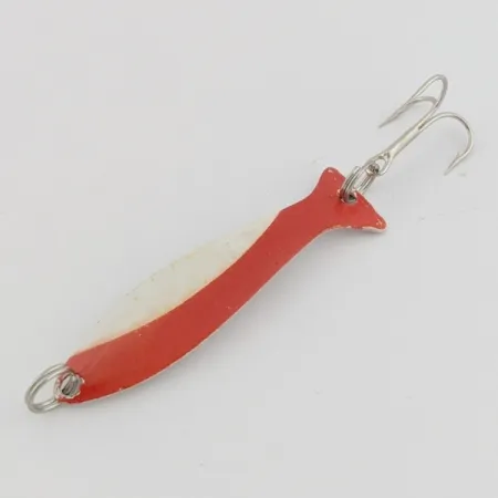 Worth Fly Rod Demon Esca Traina, rosso/bianco/nichel, 1.5g, #24497