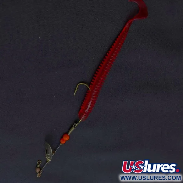 Pflueger June Bug №4 Spinner, Rosso/Nichel, 6 g, Offset Arm, #24501