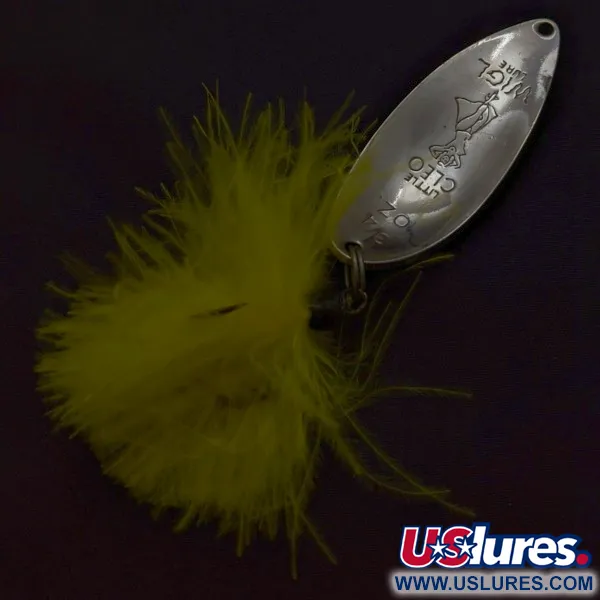 Seneca Little Cleo Hula Girl Ondulante, Nickel/Verde, 21g, #24504