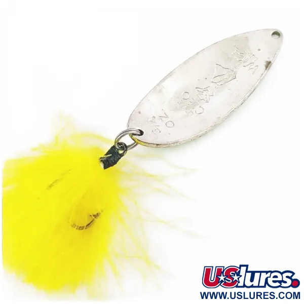 Seneca Little Cleo Hula Girl Ondulante, Nickel/Verde, 21g, #24504